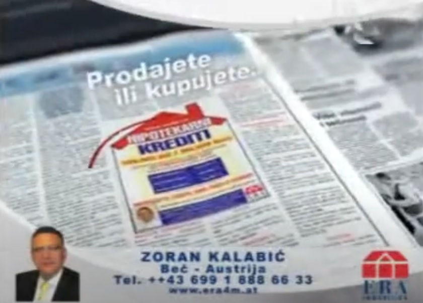 Zoran Kalabić — ERA reklama