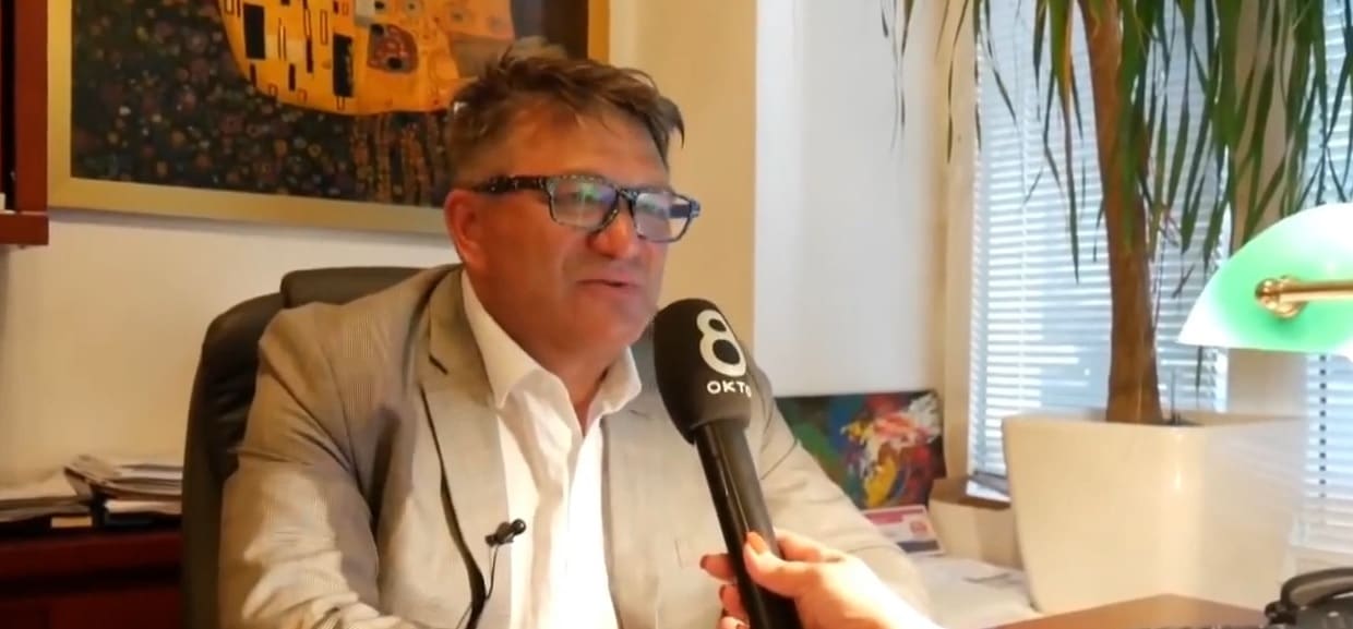 Zoran Kalabić na Okto TV, 2020
