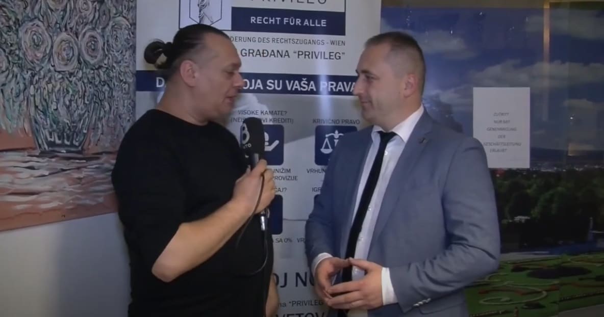 Intervju o udruženju Privileg za Okto TV